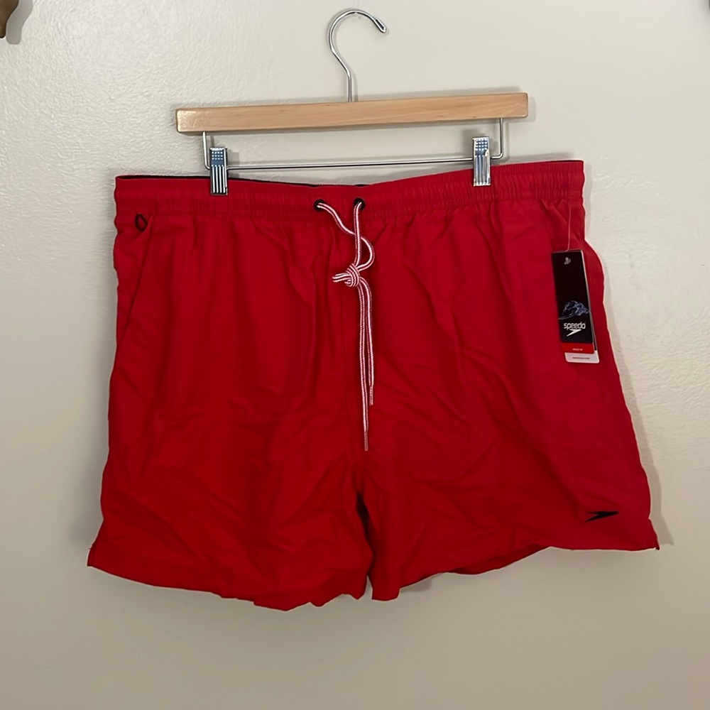 NWT Mens Speedo Volley 16” Swim Trunks. XXL
